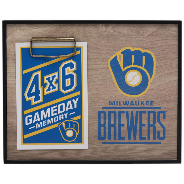 Milwaukee Brewers Team Logo Photo Frame