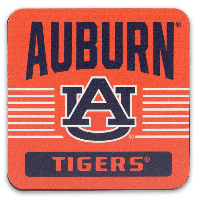 Auburn University Tigers Retro Metal Magnet