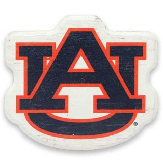 Auburn University Logo Wood Magnet