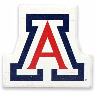 University of Arizona Logo Wood Magnet