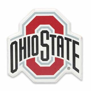 The Ohio State University Logo Wood Magnet