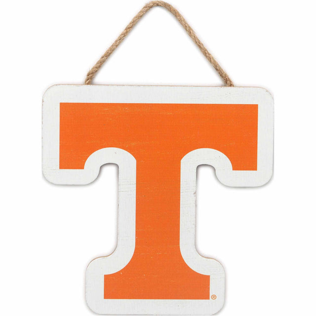 Mini decoración de pared de madera para colgar con el logotipo de la Universidad de Tennessee Knoxville