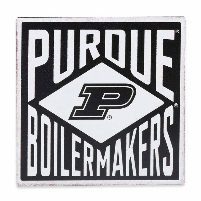 Purdue University Boilermakers Vintage Metal Magnet