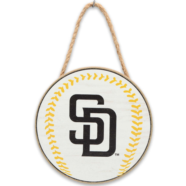 San Diego Padres Guardians Baseball Hanging Wood Wall Decor