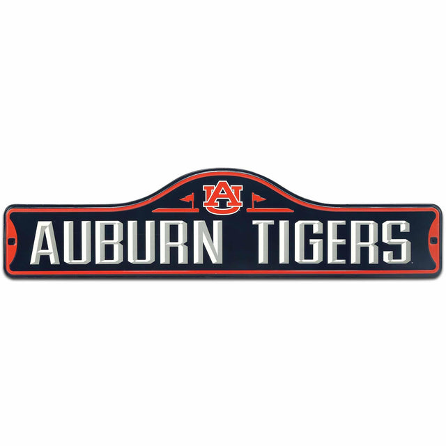 Auburn University Tigers Metal Street Sign