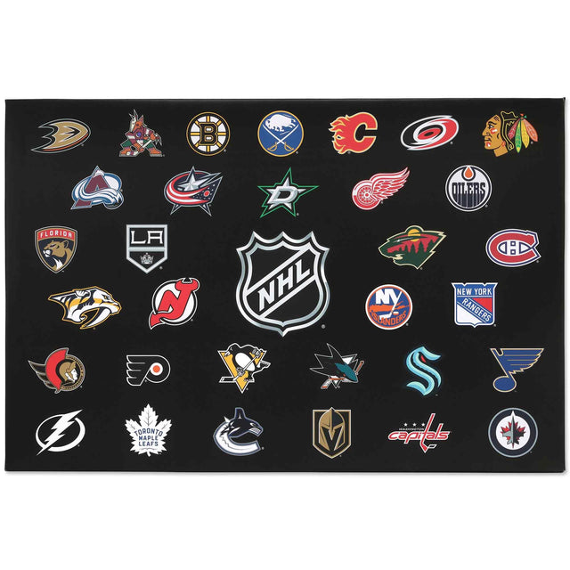 Team Logos Canvas Wall Decor