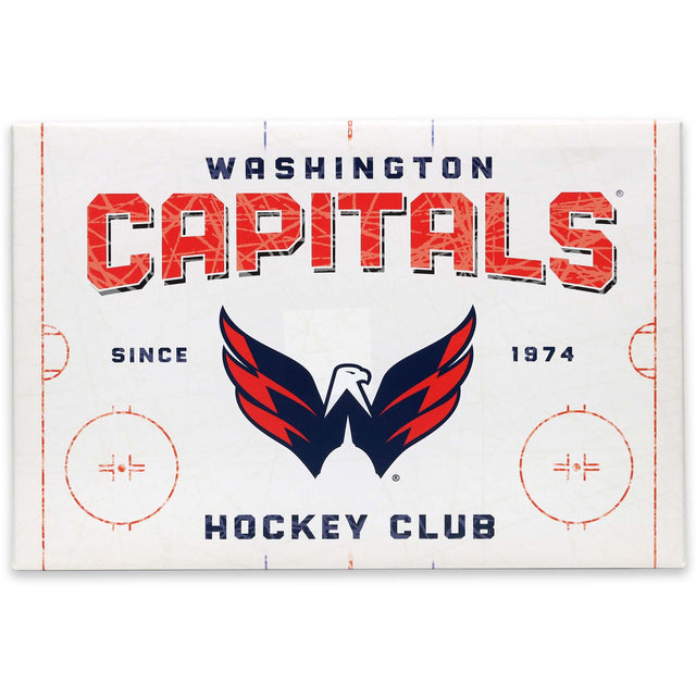 Washington Capitals Rink Canvas Wall Decor