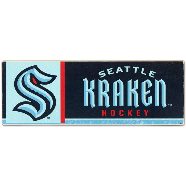 Seattle Kraken Tradition Wood Wall Decor