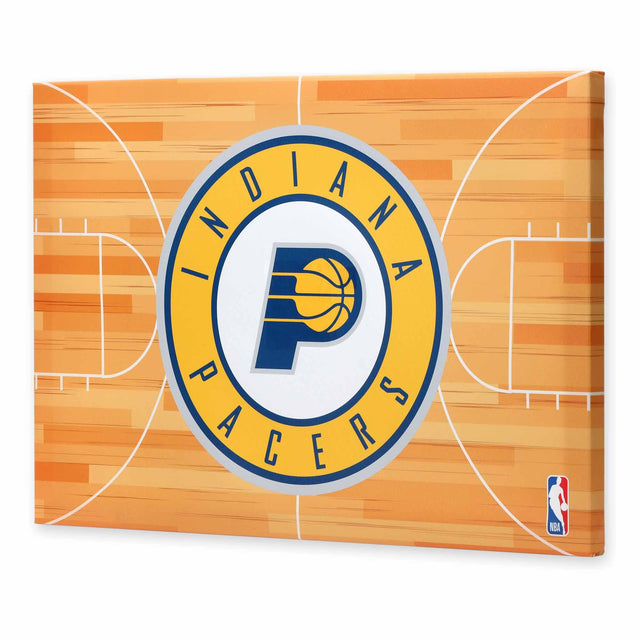 Indiana Pacers Court Canvas Wall Decor