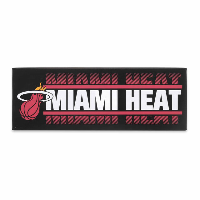 Miami Heat Tradition Canvas Wall Decor