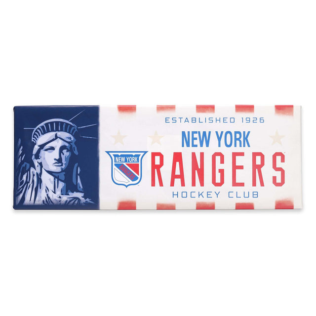 Decoración de pared en lienzo con la tradición de los New York Rangers