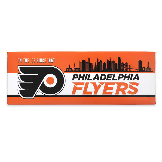 Decoración de pared en lienzo con la tradición de los Philadelphia Flyers