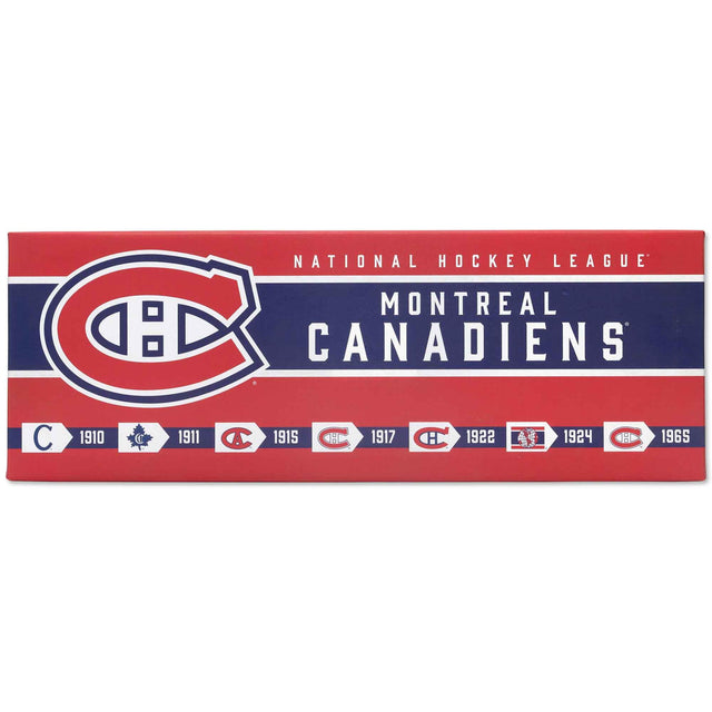 Montreal Canadiens Tradition Canvas Wall Decor