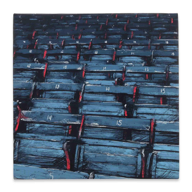 Stadium Seats Canvas Wall Decor