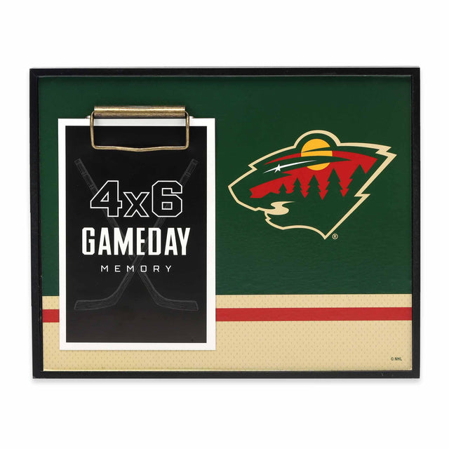 National Hockey League NHL Minnesota Wild Team Logo Photo Frame