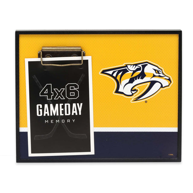 National Hockey League NHL Nashville Predators Team Logo Photo Frame