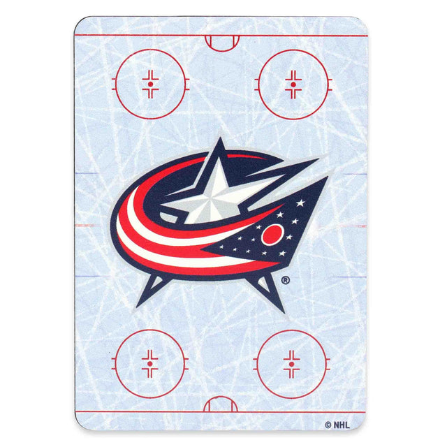 Imán de metal para la pista de patinaje de los Columbus Blue Jackets de la Liga Nacional de Hockey (NHL)