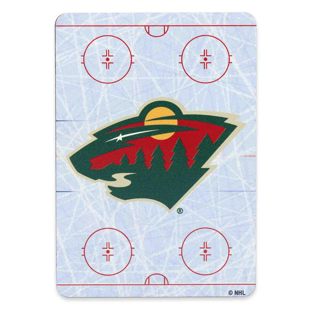 National Hockey League NHL Minnesota Wild Rink Metal Magnet