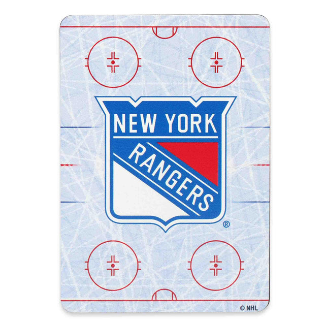 National Hockey League NHL New York Rangers Rink Metal Magnet