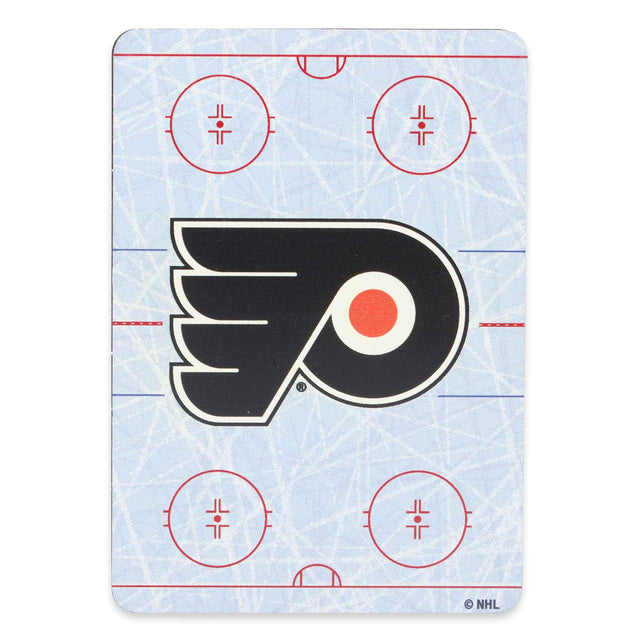 Imán de metal de la pista de patinaje de los Philadelphia Flyers de la Liga Nacional de Hockey (NHL)