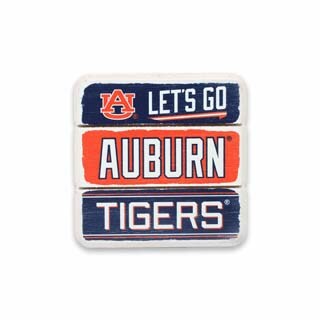 Auburn University Planked Wood Magnet