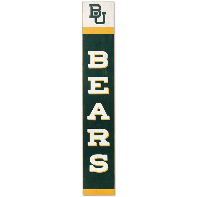 Baylor University Vertical Wood Wall Decor