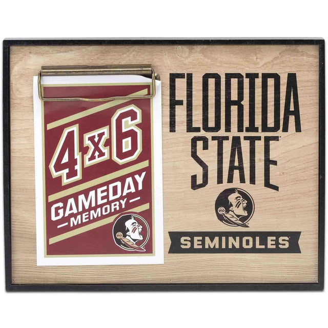 Florida State University Seminoles Team Spirit Photo Frame