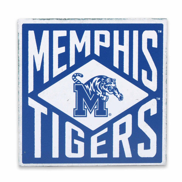 University of Memphis Tigers Vintage Metal Magnet