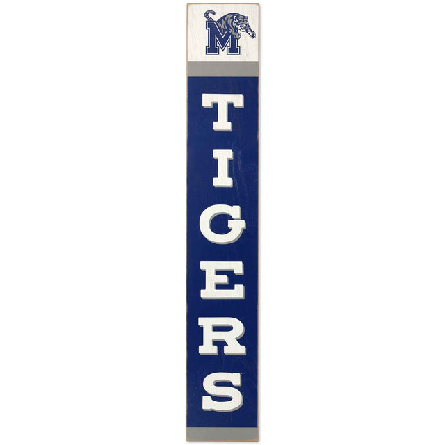 University of Memphis Vertical Wood Wall Decor