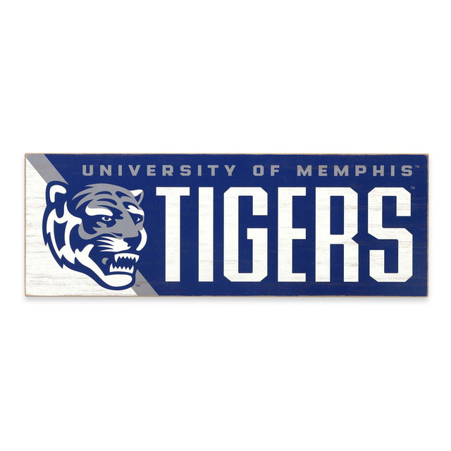 University of Memphis Tigers Tradition Wood Wall Decor