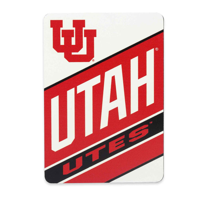 University of Utah Utes Oversized Metal Magnet