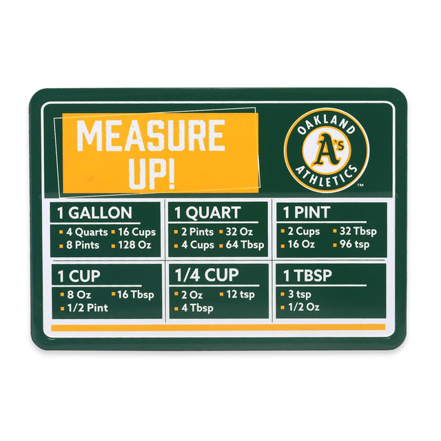 Imán de metal para conversión de cocinas de Oakland Athletics