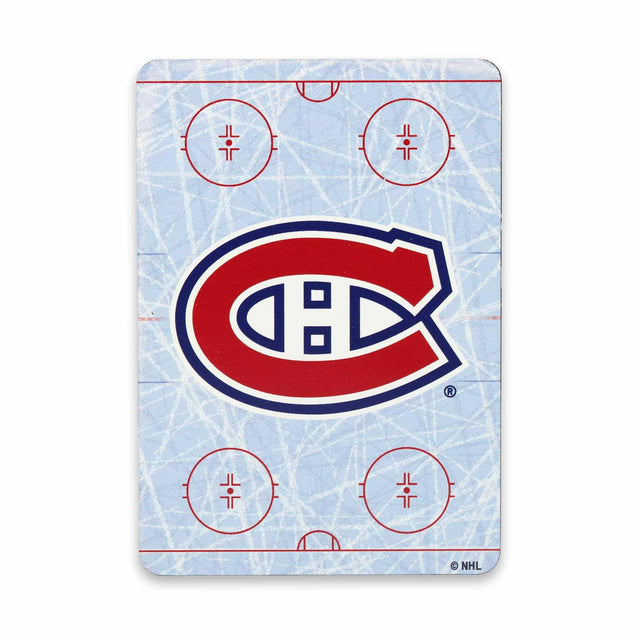 National Hockey League NHL Montreal Canadiens Rink Metal Magnet