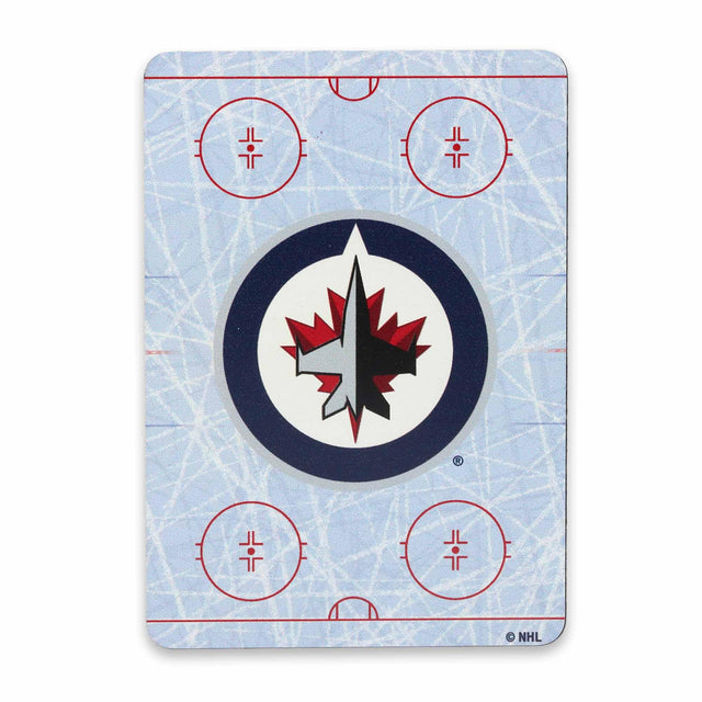 National Hockey League NHL Winnipeg Jets Rink Metal Magnet