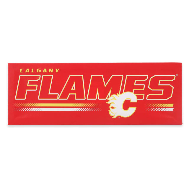 Decoración de pared en lienzo con la tradición de Calgary Flames