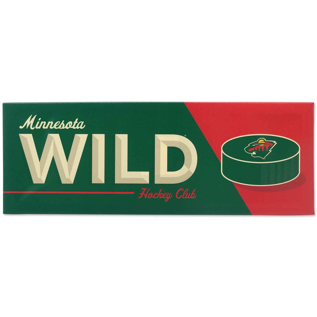 Minnesota Wild Tradition Canvas Wall Decor