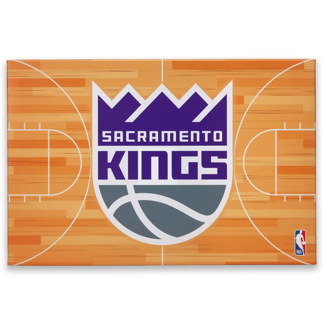 Lienzo decorativo para pared de la cancha de Sacramento Kings