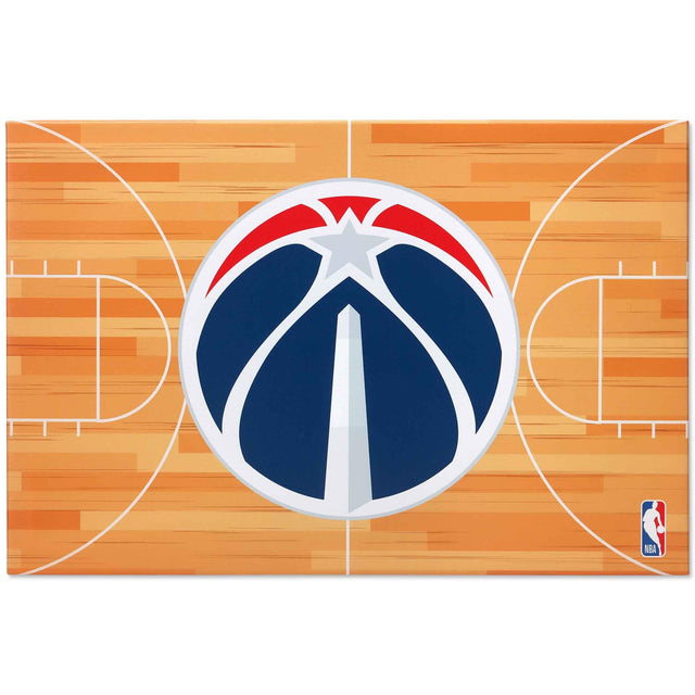 Decoración de pared en lienzo de la cancha de los Washington Wizards