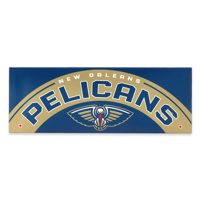 Decoración de pared en lienzo con la tradición de los New Orleans Pelicans