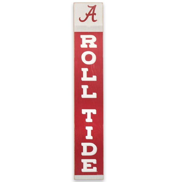 University of Alabama Vertical Wood Wall Decor