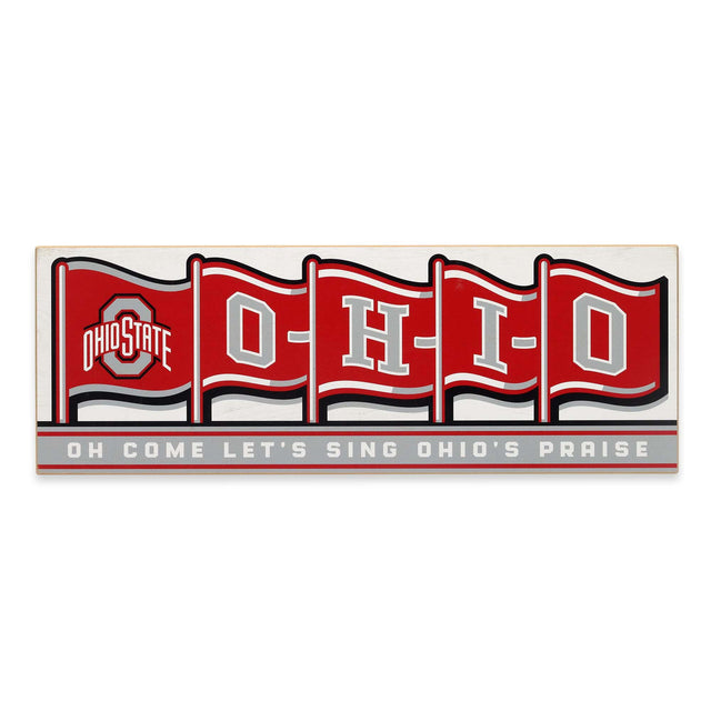 Ohio State University Alma Mater Tradition Wood Wall Decor