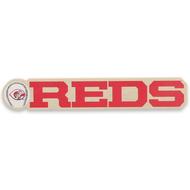 Decoración con el logotipo del espíritu de equipo de los Cincinnati Reds