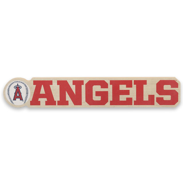 Decoración con el logotipo del espíritu de equipo de Los Ángeles Angels of Anaheim