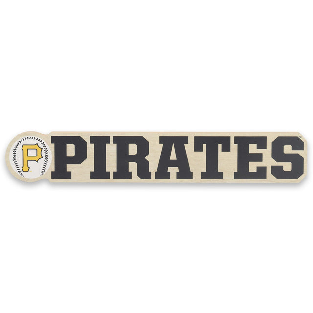 Pittsburgh Pirates Team Spirit Logo Decor