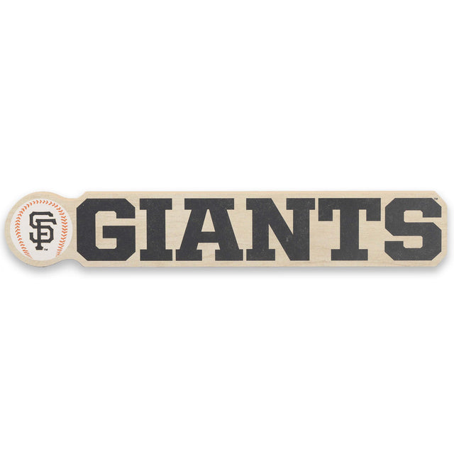 San Francisco Giants Team Spirit Logo Decor