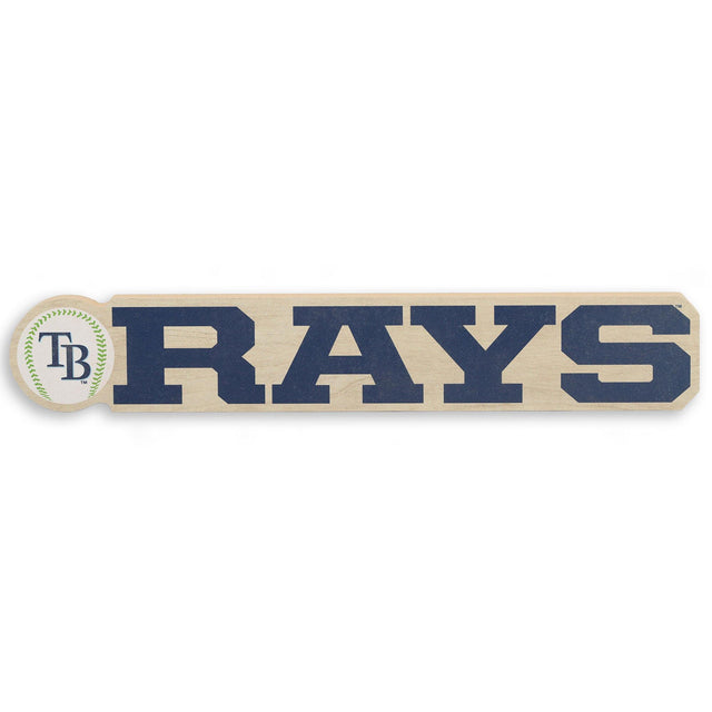 Decoración con el logotipo del espíritu de equipo de los Tampa Bay Rays