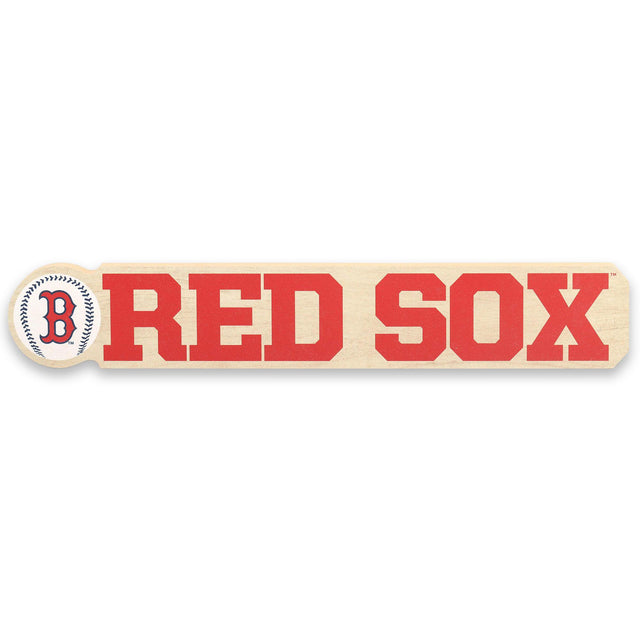 Boston Red Sox Team Spirit Logo Decor