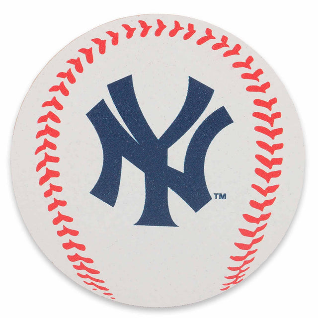 Imán de madera con el equipo de béisbol de los Yankees de Nueva York