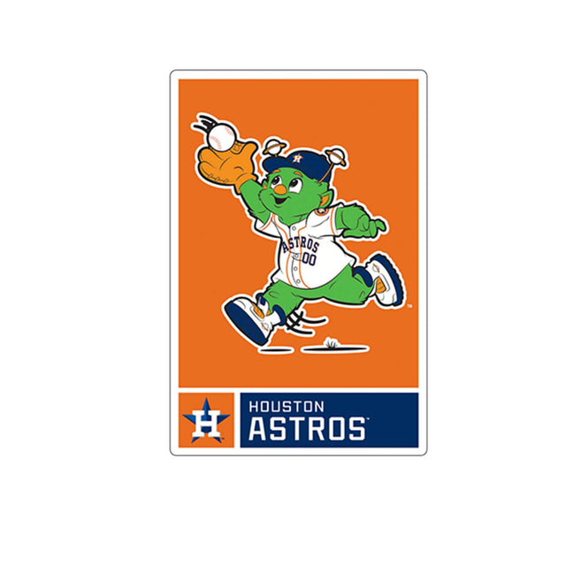 Astros Orbit Wood Magnet