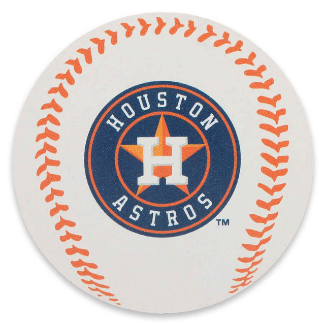 Imán de madera con el equipo de béisbol de los Astros de Houston